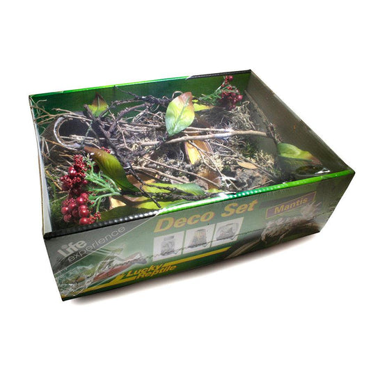 Lucky Reptile Life Experience Deco Set Mantis