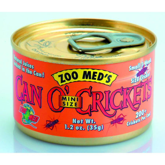 Zoo Med Can O' Mini-Crickets 34g