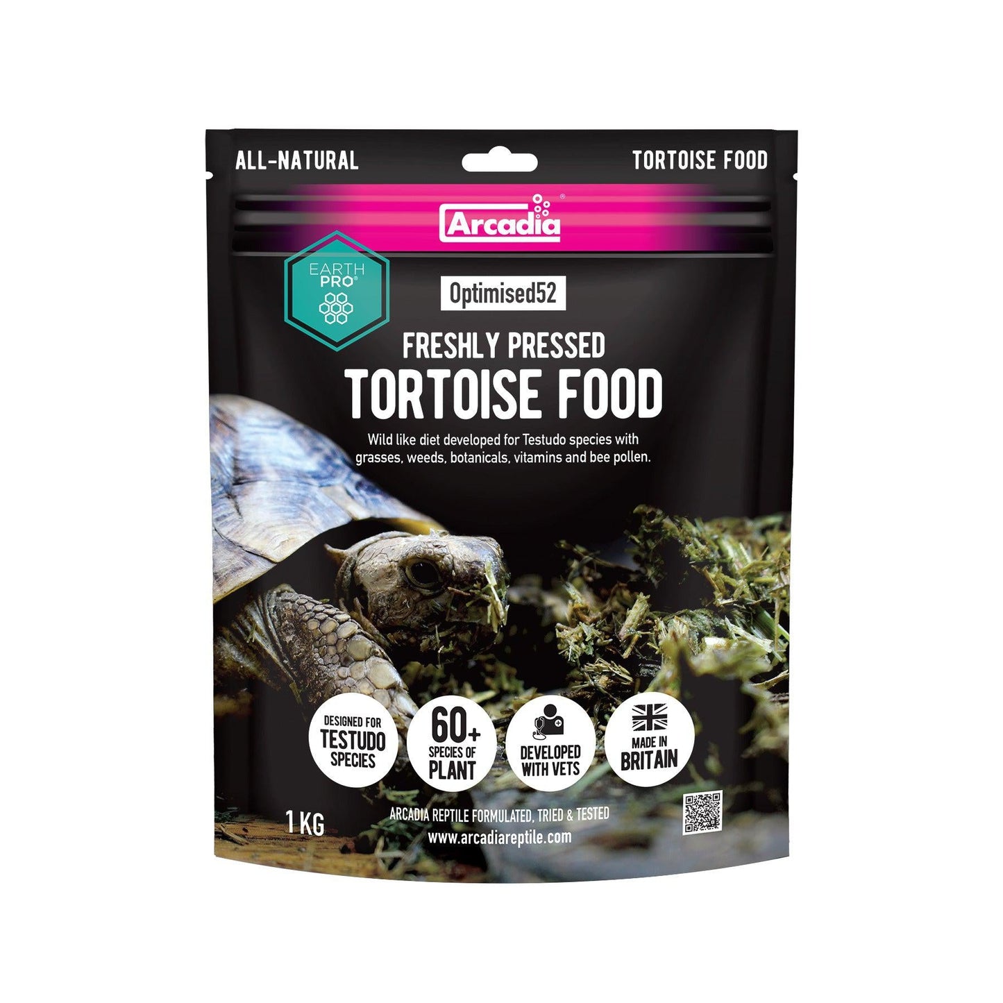 Arcadia Optimised52 Freshly Pressed Tortoise Food