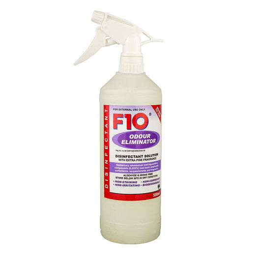 F10 Odour Eliminator 500ml Trigger