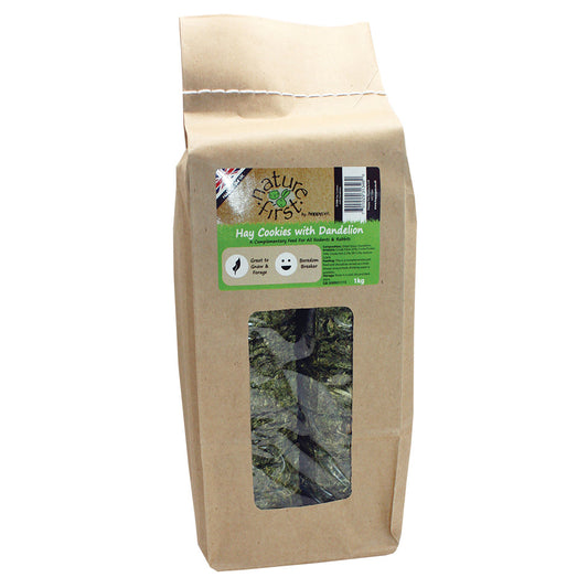 Nature First Hay Cookies with Dandelion 1kg