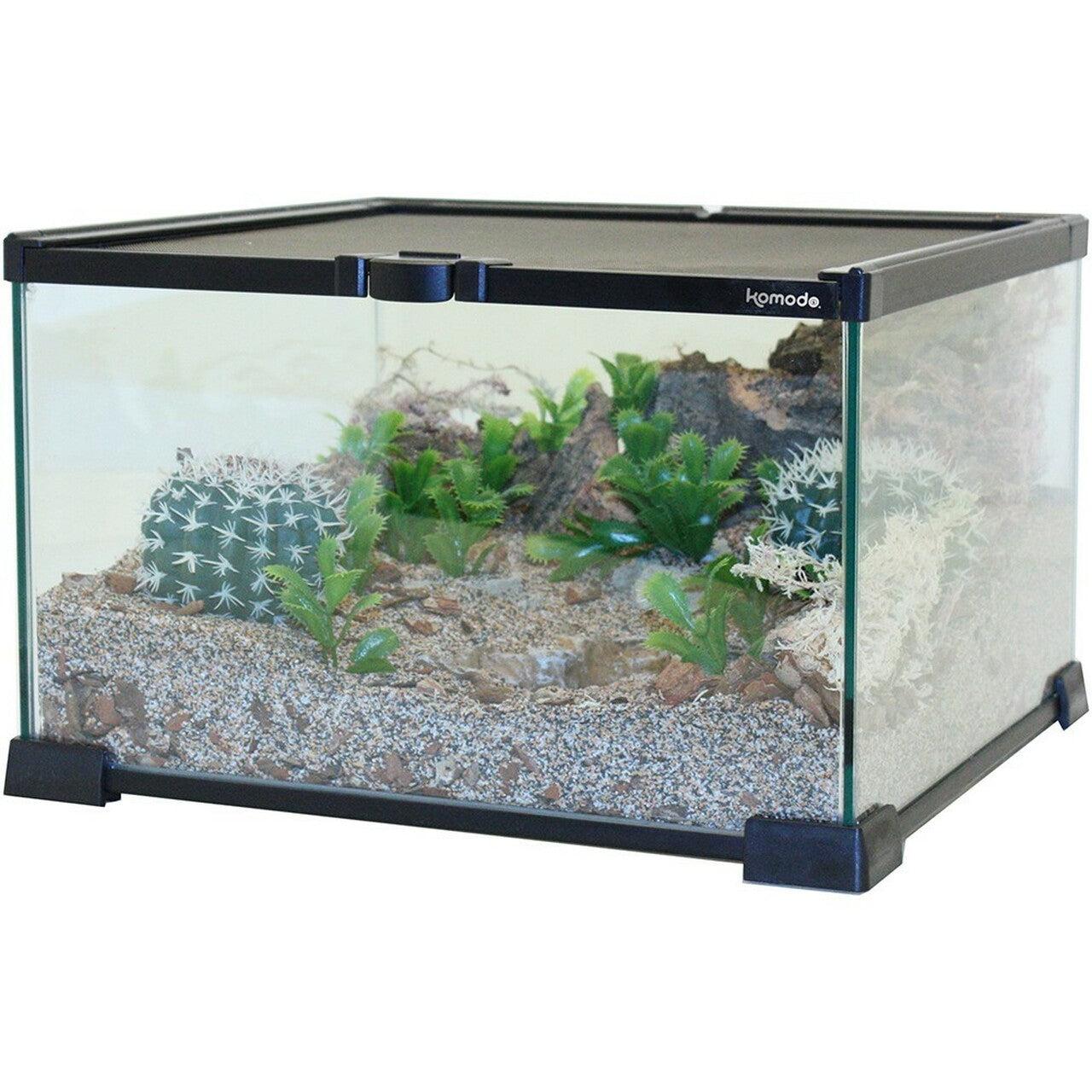 Komodo Glass Nano Habitat – Medusa Exotics