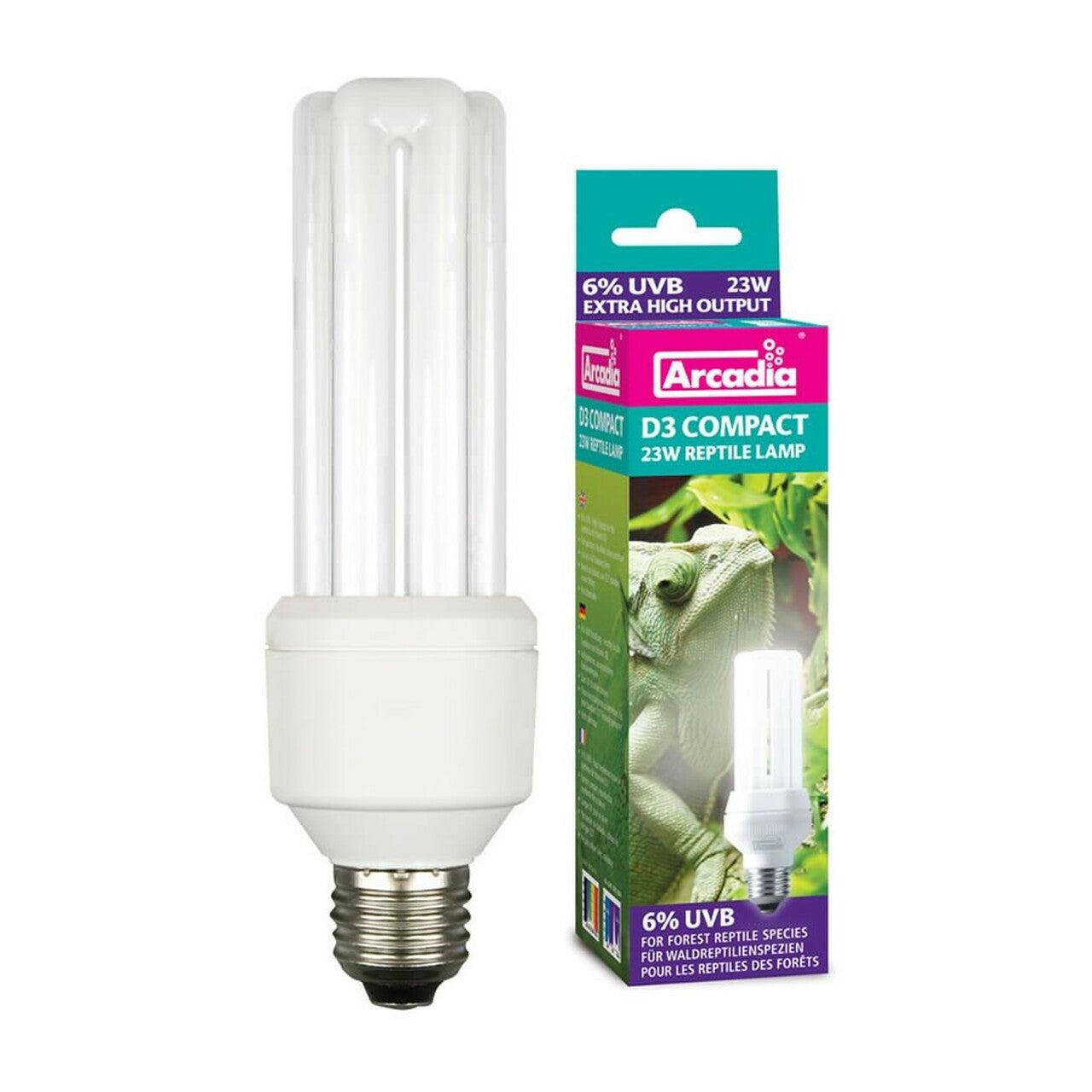 Arcadia D3 7% UVB Compact Bulb